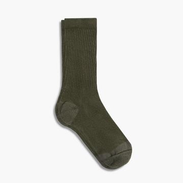 Calzini Thursday Boots Sodello Classiche Crew Cotone Donna Verde Oliva | IT390DFM41