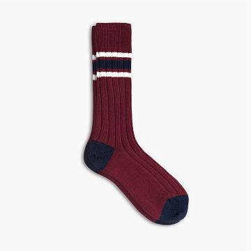 Calzini Thursday Boots Sodello Legacy Cotone Donna Rosse | IT390DFM47