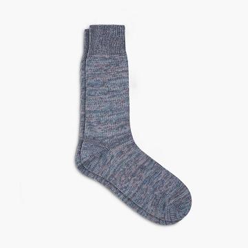 Calzini Thursday Boots Sodello Marled Cotone Donna Blu | IT390DFM51