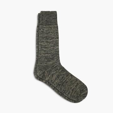 Calzini Thursday Boots Sodello Marled Cotone Donna Verde Oliva | IT390DFM52
