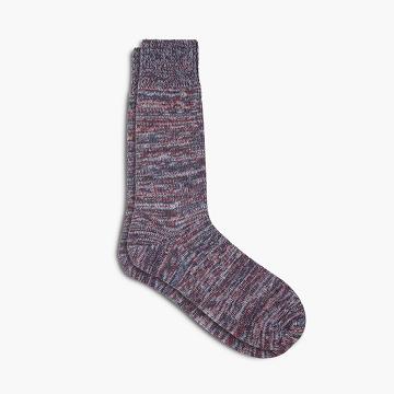 Calzini Thursday Boots Sodello Marled Cotone Uomo Viola | IT8TCE