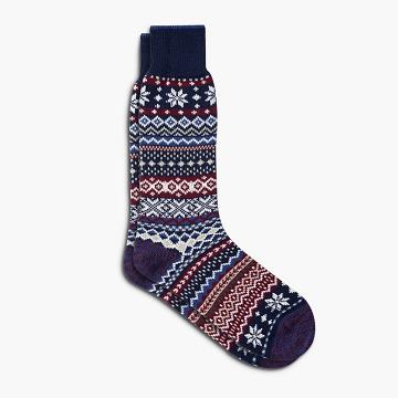 Calzini Thursday Boots Sodello Norwegian Cotone Admiral Uomo Colorate | IT14NWY