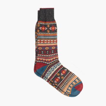 Calzini Thursday Boots Sodello Southern Sun Cotone Fumes Uomo Arancioni Colorate | IT173CTV