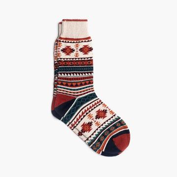 Calzini Thursday Boots Sodello Southern Sun Cotone Multicolor Donna Bianche Colorate | IT390DFM60