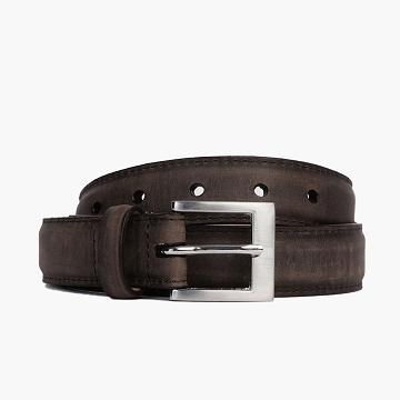 Cinture Thursday Boots Classiche Pelle Resilient Uomo Caffè | IT298QMA
