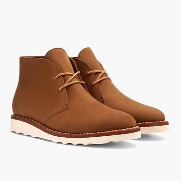 Stivali Chukka Thursday Boots Scout Nubuck Uomo Marroni | IT57ILH