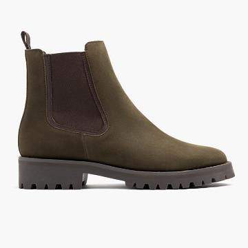 Stivali Thursday Boots Legend Nubuck Donna Verde Oliva | IT390DFM17
